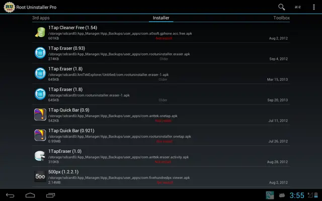 Root Uninstaller android App screenshot 10