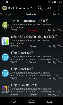 Root Uninstaller android App screenshot 3