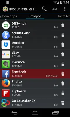 Root Uninstaller android App screenshot 5