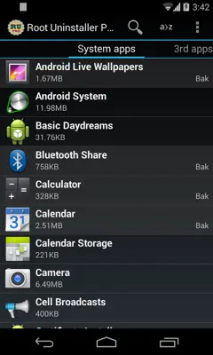 Root Uninstaller android App screenshot 6